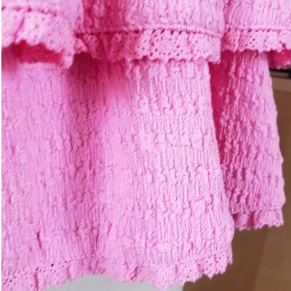 Pink Textured top vici - Picture 2 of 3